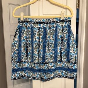 Ann Taylor LOFT Women's Floral Print A-Line Skirt
